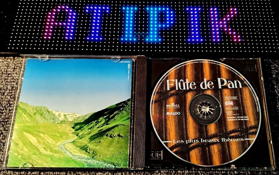🎵 CD Flauta De Pan - Os Mais Belos Temas - 19 Sucessos - BMG/Mikado 1997 – photo 3